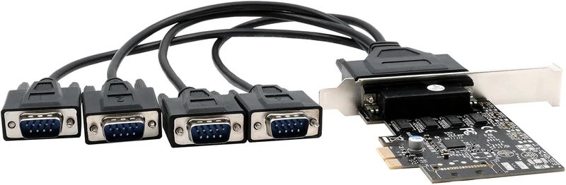 EX-46024 4S Seriell RS-232 PCIe Karte
