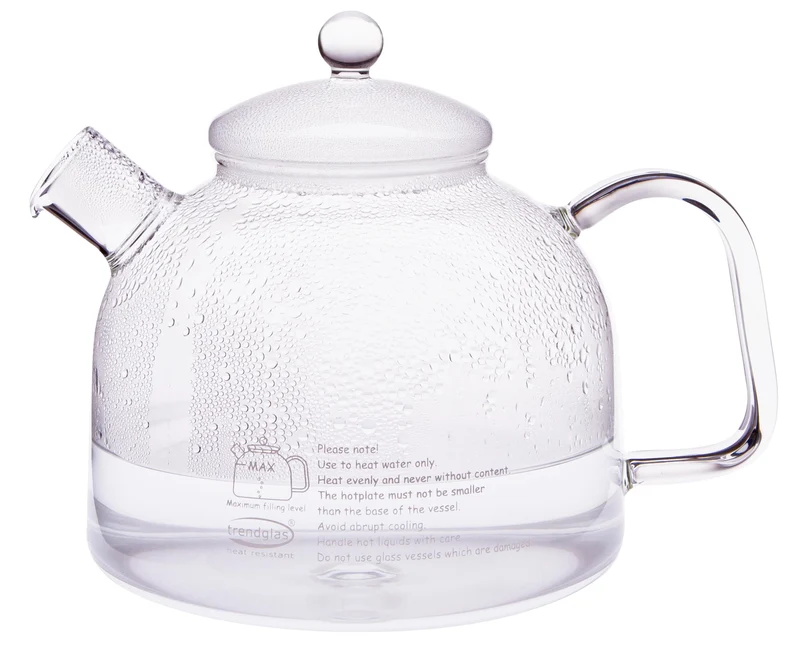 Trendglas Jena Innovativer Wasserkocher / Wasserbereiter, aus Borosilikat-Glas (1,75 Liter)