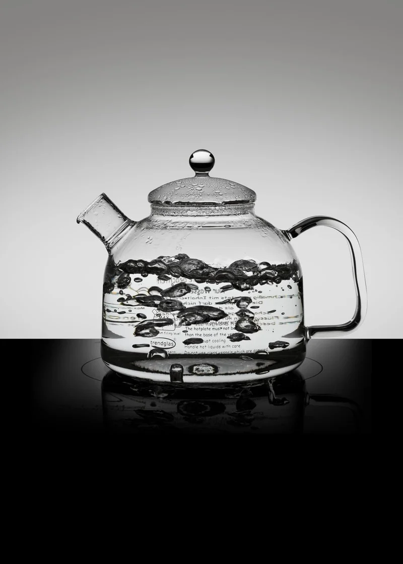 Trendglas Jena Innovativer Wasserkocher / Wasserbereiter, aus Borosilikat-Glas (1,75 Liter)