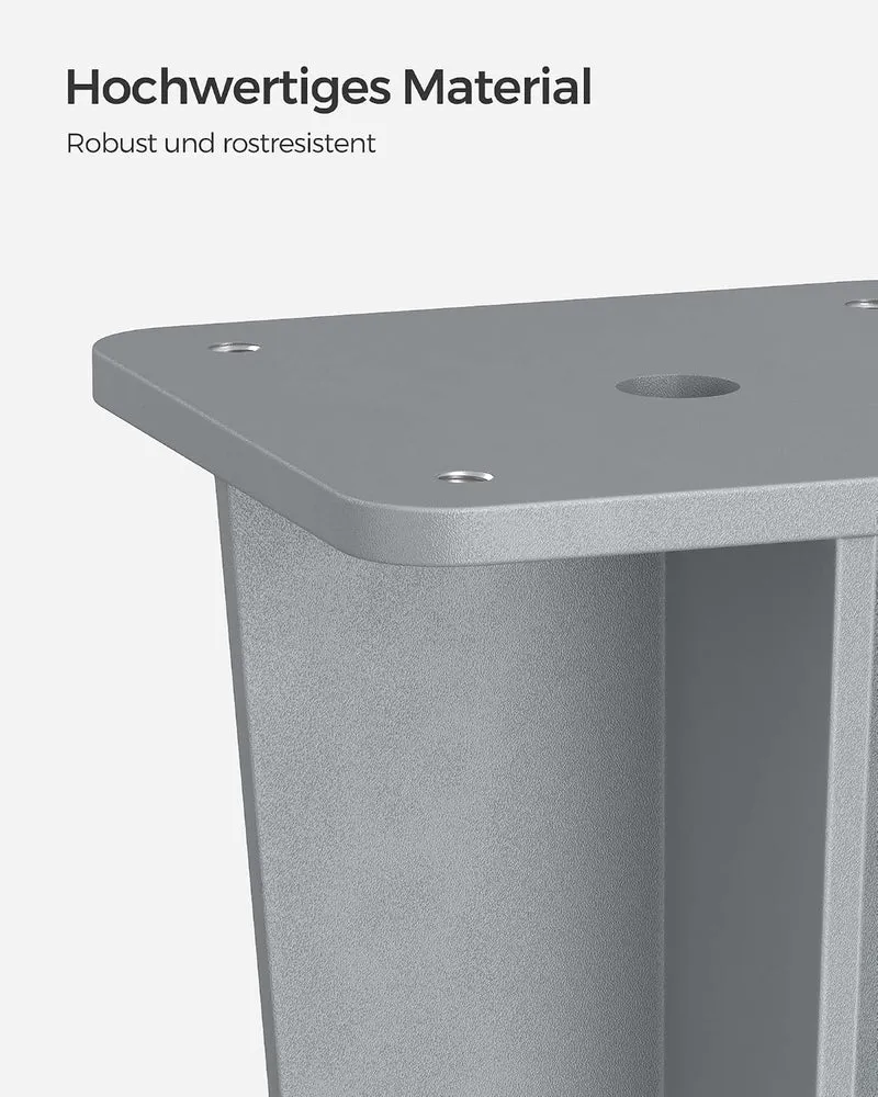 SONGMICS Erdanker, Bodenanker für Standpfosten von Seitenmarkisen