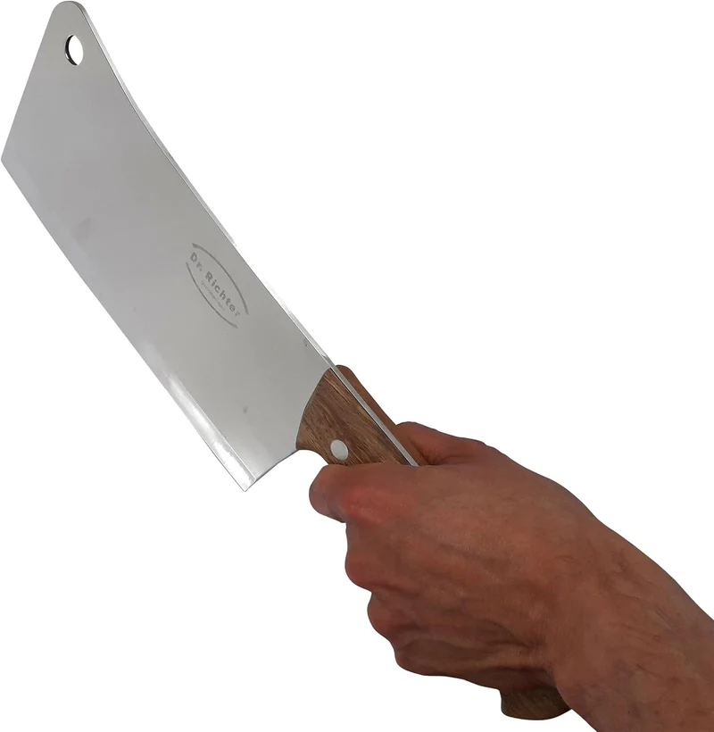 Dr. Richter Hackmesser XXL - Edition GIANT - (Klingenlänge: 25,5 cm, Gesamtlänge: 41 cm, Gewicht übe