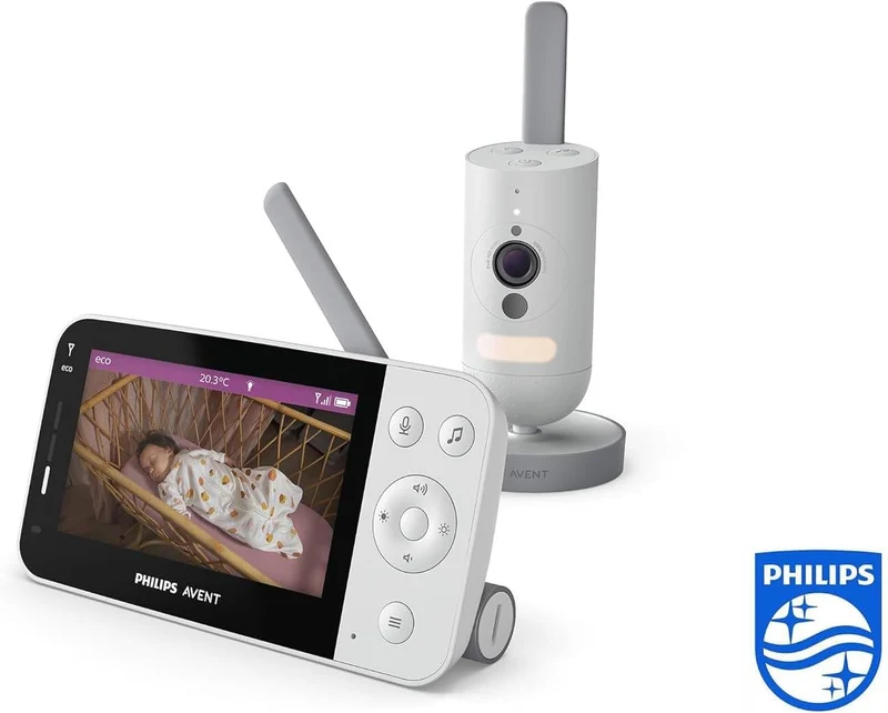 Philips Avent Connected Videophone SCD923/26, Babyphone mit Full HD-Kamera und Secure Connect-System
