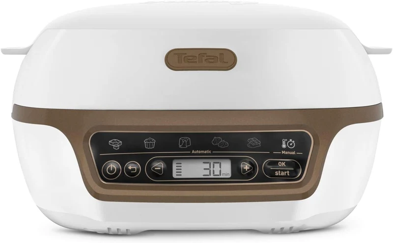 Tefal Cake Factory Smart-Kuchenmaschine, Gerät, Backen, Backen, Brotmaschine, Muffins, 4 Formen, 5 P