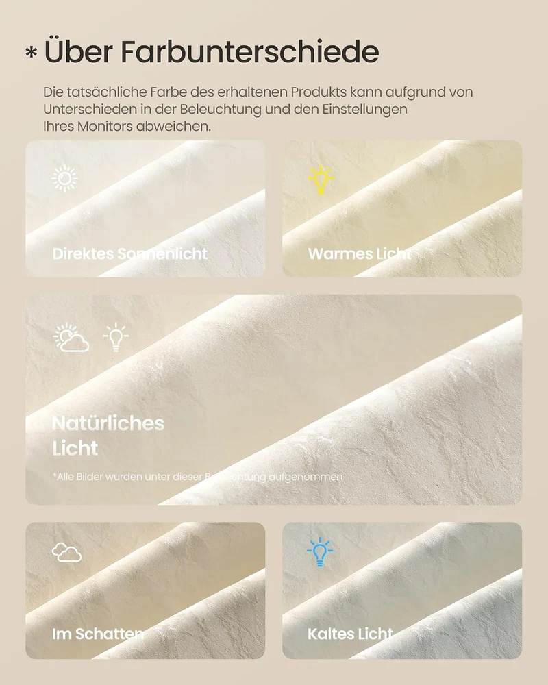 SONGMICS Runder Sitzhocker mit Stauraum, PU-Leder, 65 L, Faltbar Cremeweiss PU-Leder, Cremeweiss PU-