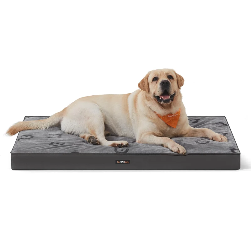 Feandrea Hundebett, wasserdicht, 120 x 74 x 8 cm L 120 x B 74 x H 8 cm, L 120 x B 74 x H 8 cm