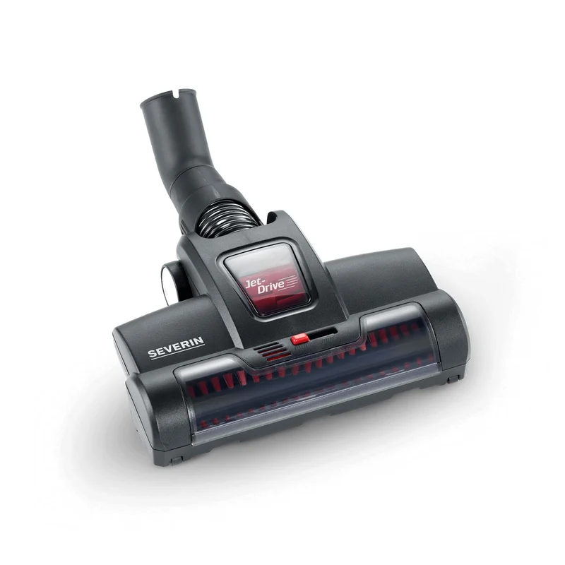 Severin Jet-Drive Turbobürste für Bodenstaubsauger, Inklusive 2 Reduzierhülsen, TB 7216, Schwarz