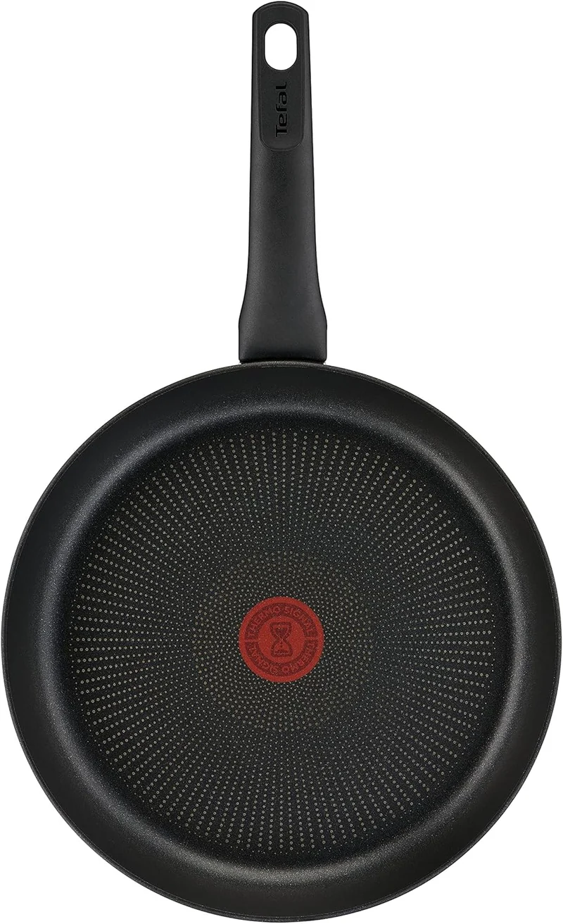 Tefal G28890 Hard Titanium On Pfannen-Set 24 + 28 cm | Aluminium | unbedenkliche Antihaftversiegelun