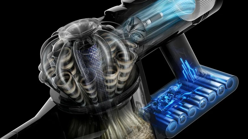 Dyson V8 Cyclone kabelloser Staubsauger, 150 AW, 60 Minuten Laufzeit, Motorbar-Bürste mit Anti-Verhe