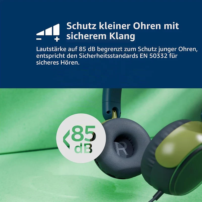 Philips TAK2000MP 2000-Serie mit kabelgebundenem ohraufliegendem Kopfhörer für Kinder, lautstärkenbe
