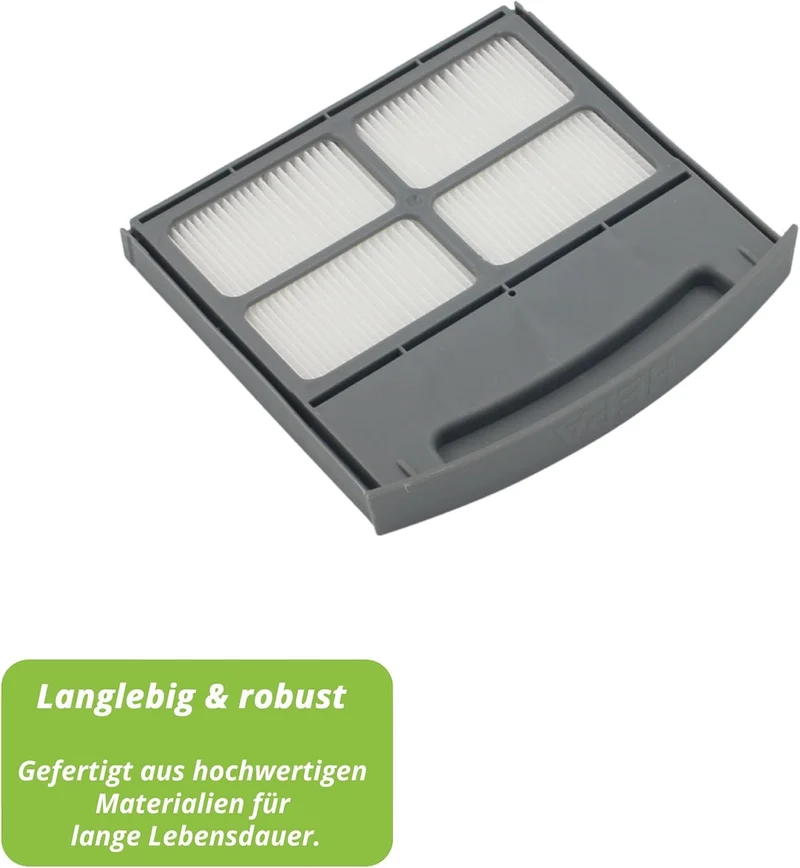 2 hochwertige HEPA-Filter kompatibel mit Wetrok Monovac Comfort 6/11 und Duomatic 50/60 Ersatz für 5