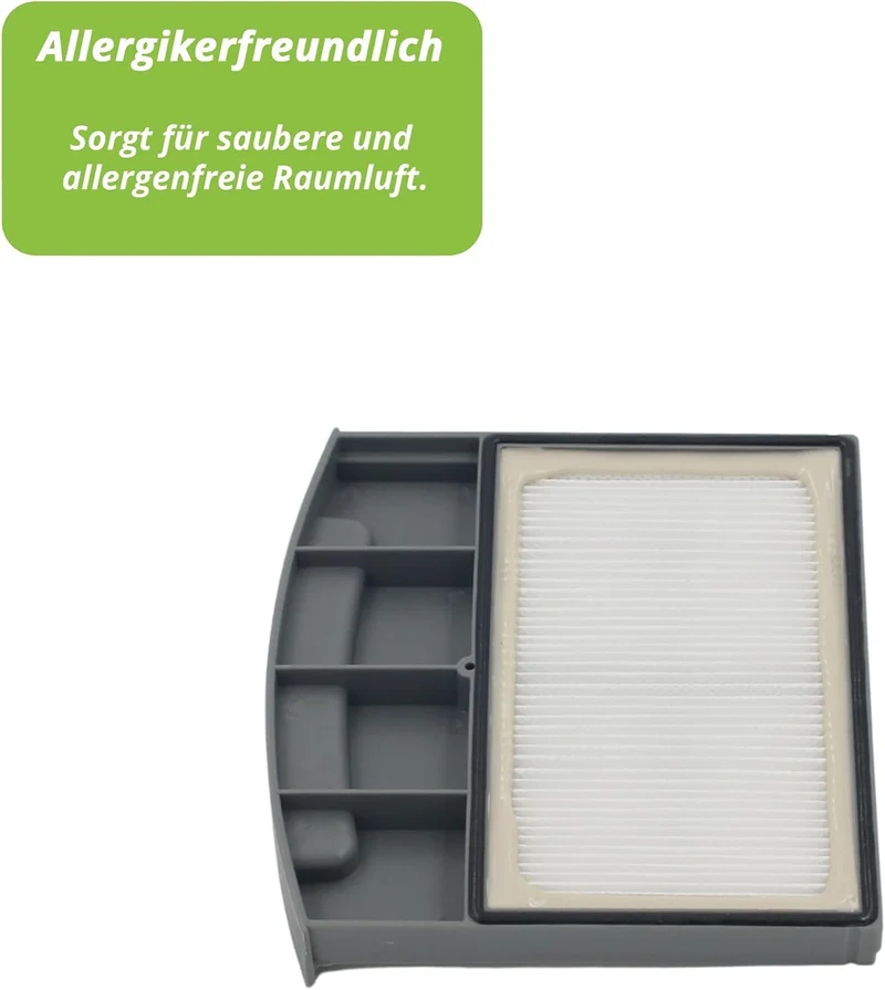 2 hochwertige HEPA-Filter kompatibel mit Wetrok Monovac Comfort 6/11 und Duomatic 50/60 Ersatz für 5