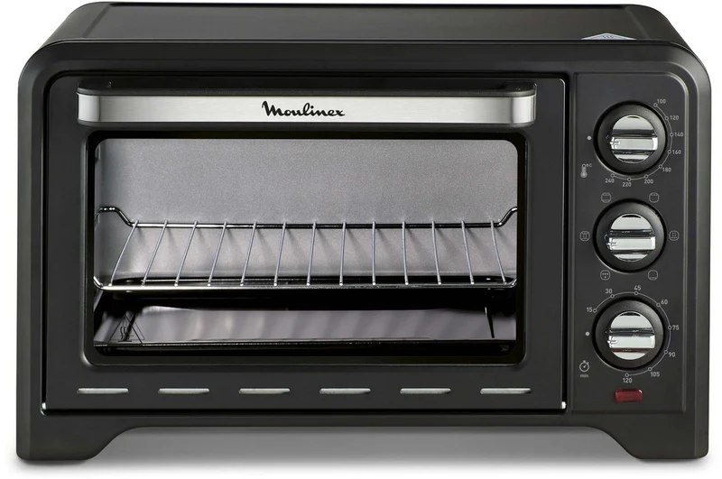 Moulinex Optimo OX444810, Edelstahl, 19 liters, Schwarz Horno 19, Horno 19 litros