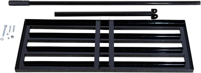 Rasen Nivellierer 80 x 30 cm – Nivellier Rechen pulverbeschichtet, Lawn Leveling Rake, Rasen Planier