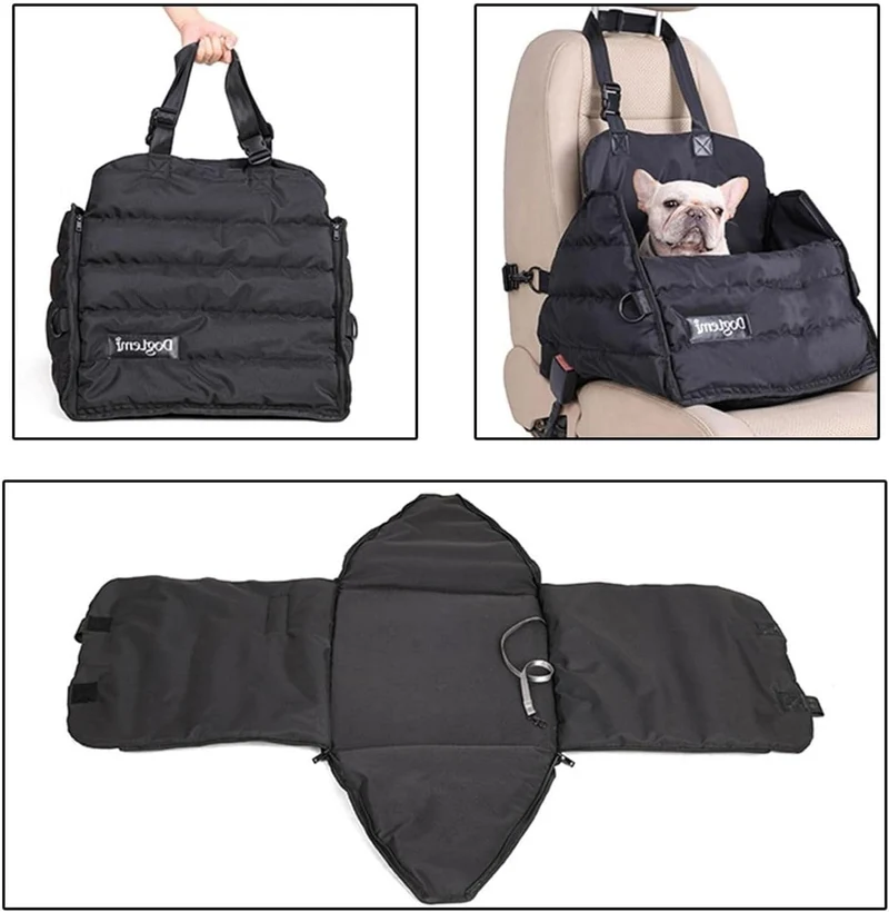 Kleine Hund Auto Da Viaggio Auto Per Cani Per Cani, Gatti, Cuccioli, Piccoli Animali bis 5kg, Gabbia