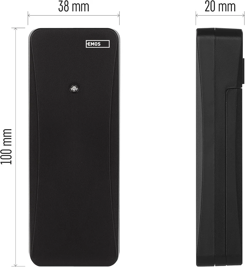 EMOS Drahtloser Sensor für Wetterstation EMOS E0387, E8610 und E8614 Zusatzsensor, Zusatzsensor