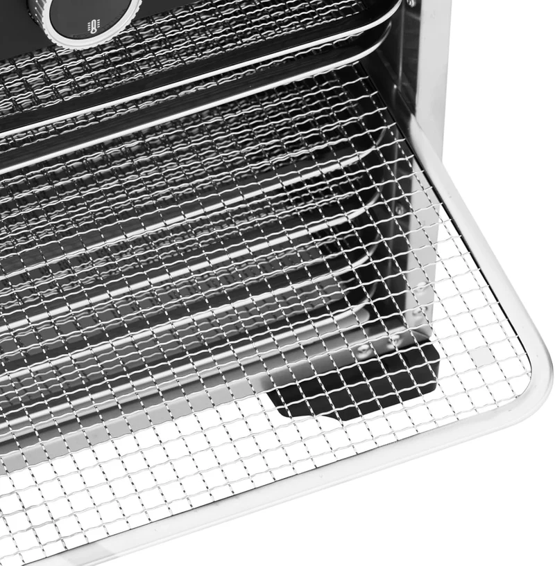 Royal Catering Dörrautomat 800 W 8 Etagen Timer bis 24 h Edelstahl Dörrgerät Dehydrator Obsttrockner