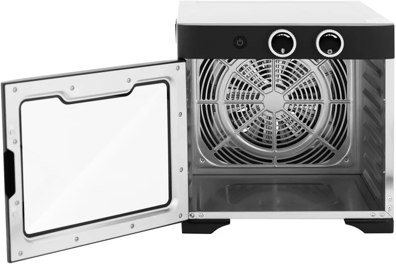 Royal Catering Dörrautomat 800 W 8 Etagen Timer bis 24 h Edelstahl Dörrgerät Dehydrator Obsttrockner