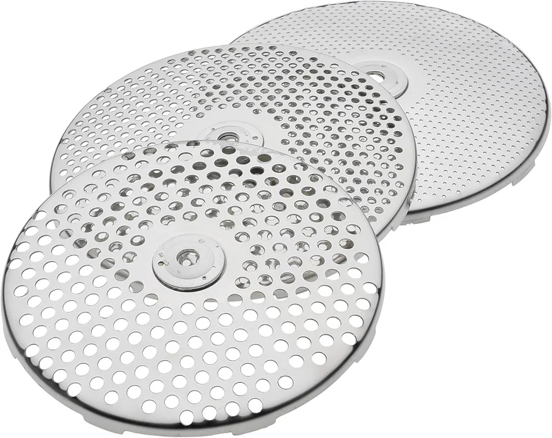 KÜCHENPROFI Passiergerät TRIO aus hochwertigem, rostfreiem Edelstahl, Ø 20 cm, inklusive 3 Aufsatzsc