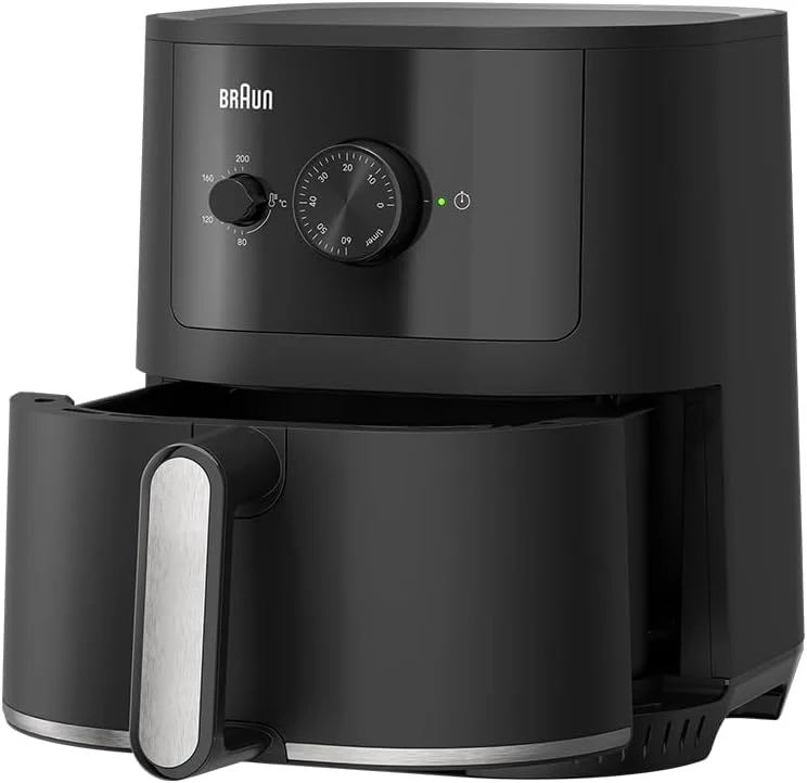 Braun Heissluftfritteuse MultiFry 3 HF3000, 4,3L, Airfryer, 80-200°, RealAir Technologie, Timer, 12