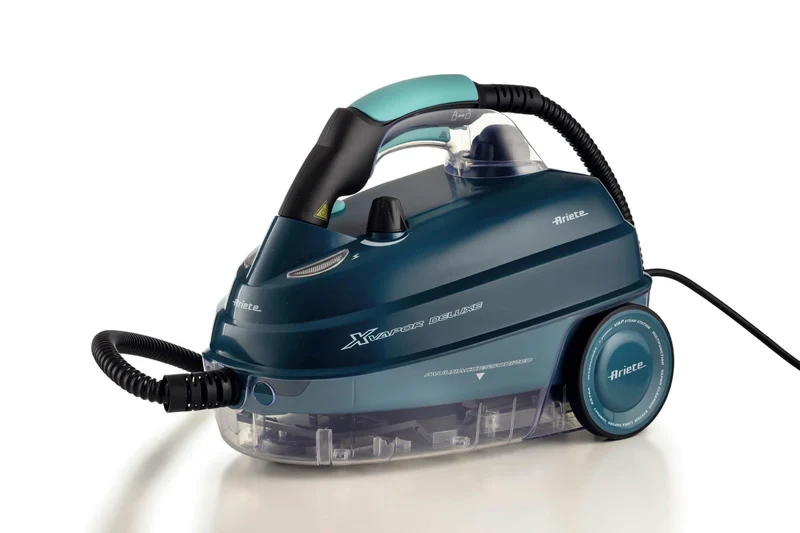 Ariete 4146 XVapor Deluxe, mobiler Dampfreiniger, 5 bar, integriertes Zubehörfach, Betriebsdauer bis