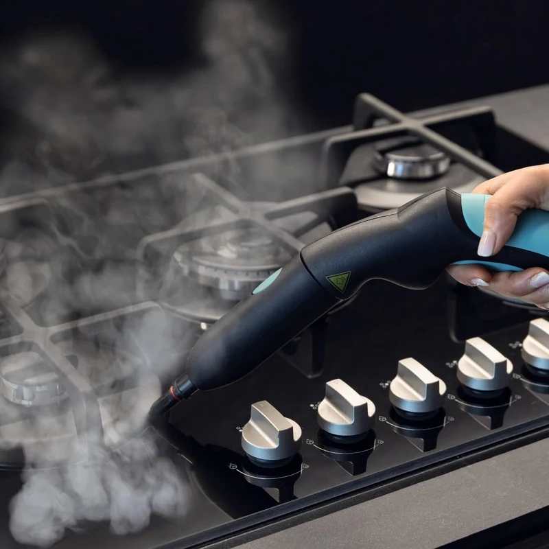 Ariete 4146 XVapor Deluxe, mobiler Dampfreiniger, 5 bar, integriertes Zubehörfach, Betriebsdauer bis