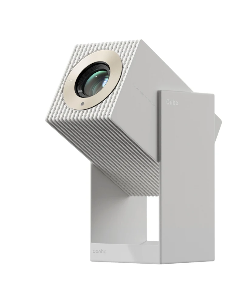 Wanbo Cube 2 Pro Smart Projektor mit Android TV & ToF Autofokus - Kompakter tragbarer Mini-Projektor