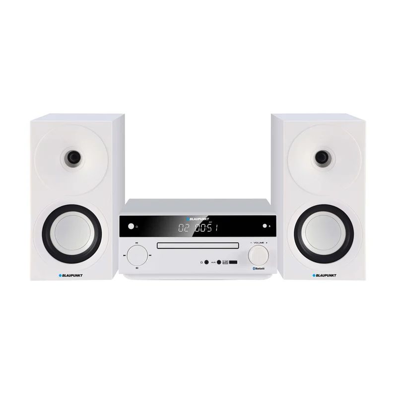 Blaupunkt MS30.02BT Mikro-Stereoanlage Bluetooth HDMI ARC | Optisch USB AUX Radio FM CD 150 W RMS We