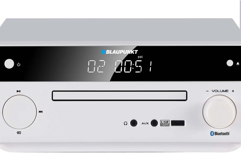 Blaupunkt MS30.02BT Mikro-Stereoanlage Bluetooth HDMI ARC | Optisch USB AUX Radio FM CD 150 W RMS We