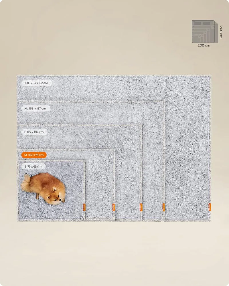 Feandrea Hundedecke, wasserdicht, Langer Plüsch, M, 102 x 73 cm M (102 x 73 cm), M (102 x 73 cm)