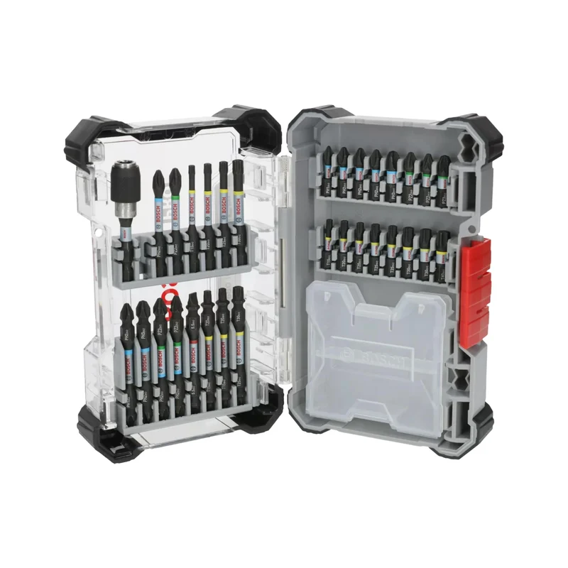Bosch Professional 31 tlg. Schrauberbit Set (Impact Control, Pick and Click, Zubehör Schlagschrauber