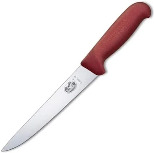 Victorinox Fibrox Kochmesser, Stechmesser, Extra Scharfe Klinge, Rostfreier Stahl, Spülmaschinengeei