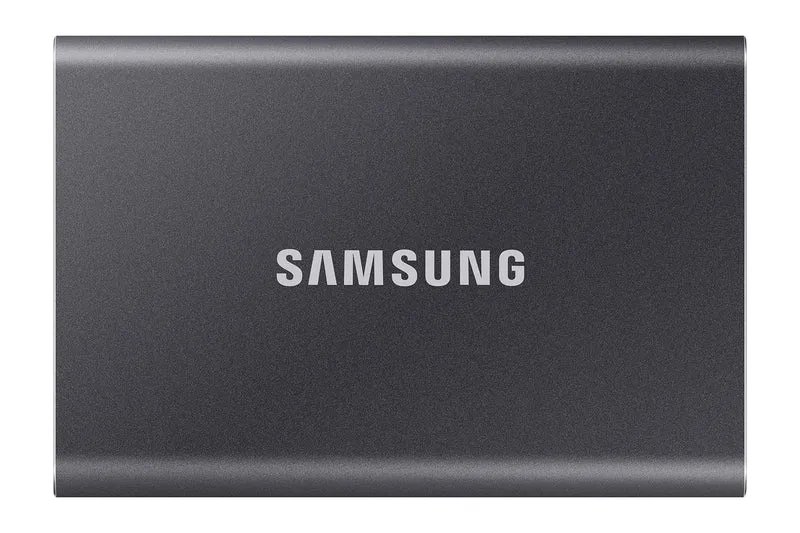 Samsung Portable SSD T7, 500 GB, USB 3.2 Gen.2, 1.050 MB/s Lesen, 1.000 MB/s Schreiben, Externe SSD