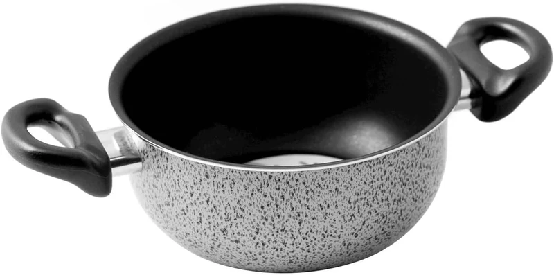 Home Salt Peper Auflauf 2 Griffe Antihaft-Salzpfeffer 16 cm Kochtopf, Material, Multicolor