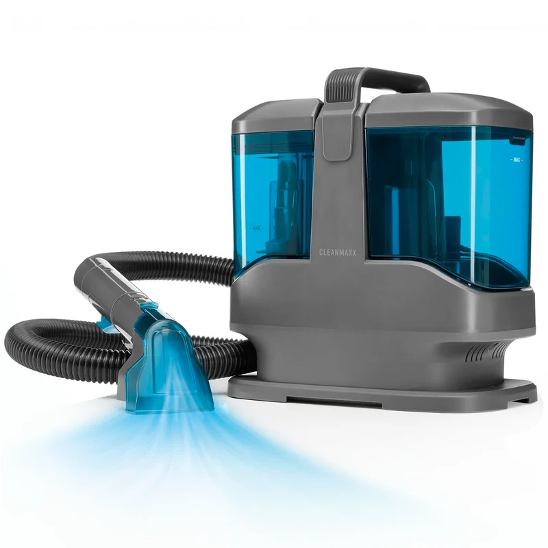 CLEANmaxx Polsterreiniger Gerät Kompakt Pro | Nasssauger & Teppichreiniger in einem | 13 kPa Waschsa