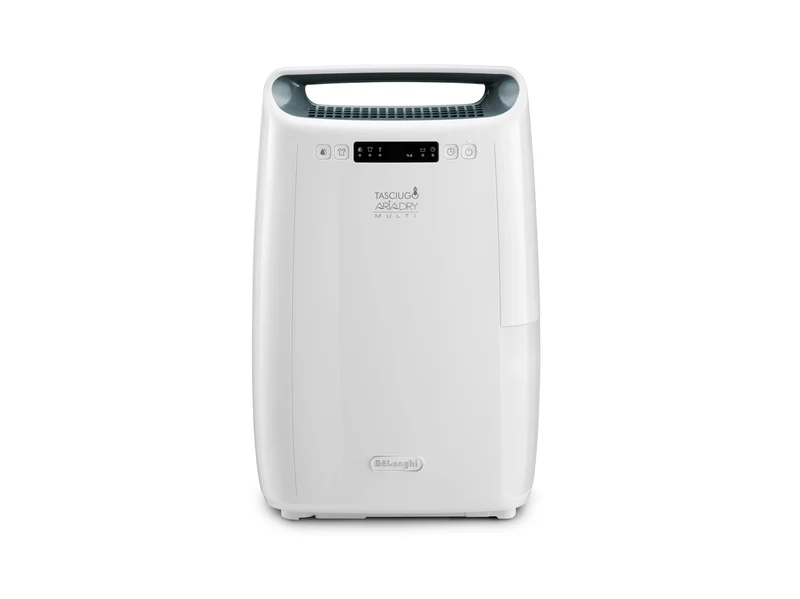 De'Longhi AriaDry DEXD216RF Mehrzweck-Luftentfeuchter, entfernt Feuchtigkeit zu Hause mit Filtration