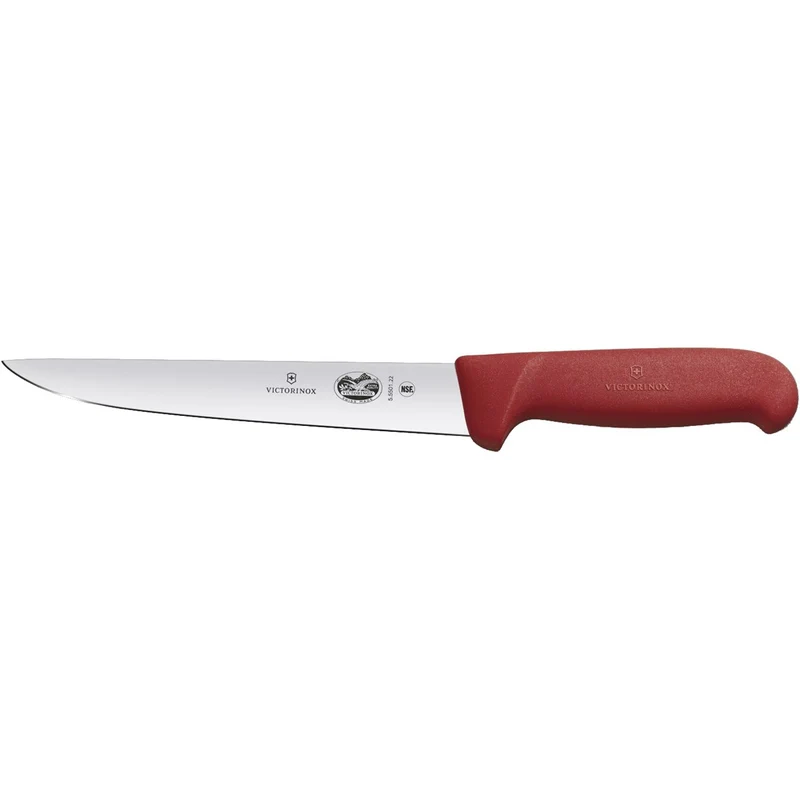 Victorinox, 5.5501.22, Fibrox, Stechmesser, Extra scharfe Klinge, mit geradem Schliff, robuster Kuns