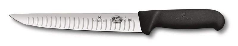 Victorinox Fibrox Stechmesser, Kullenschliff, Extra Scharfe Klinge, Rostfreier Stahl, Spülmaschineng