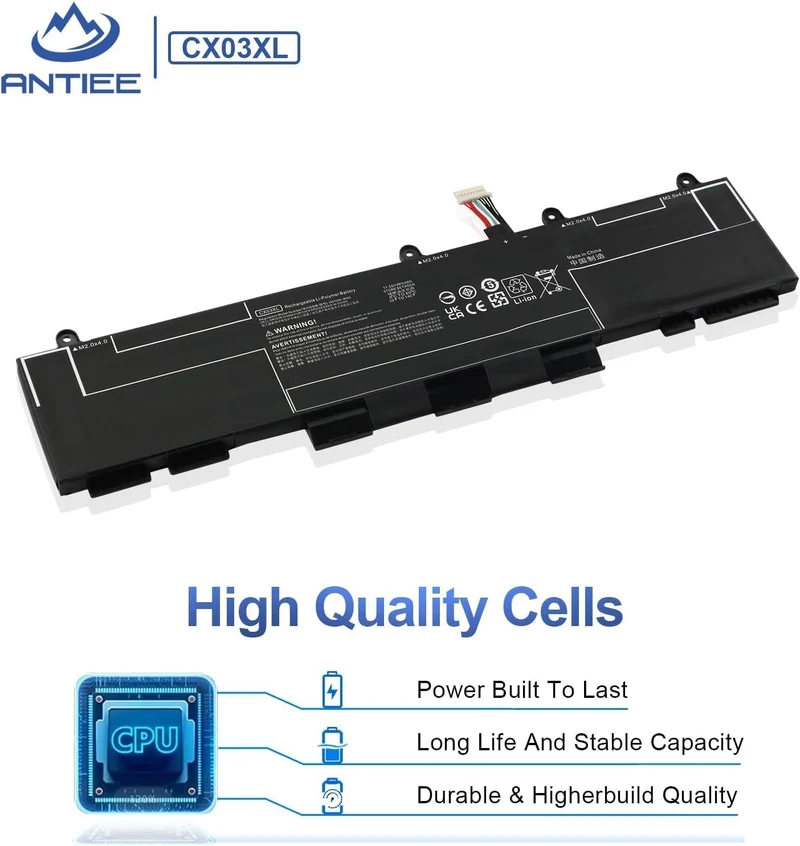 ANTIEE CX03XL Laptop Akku für HP EliteBook x360 830 G7 EliteBook x360 830 G8 Series HSTNN-IB9G HSTNN