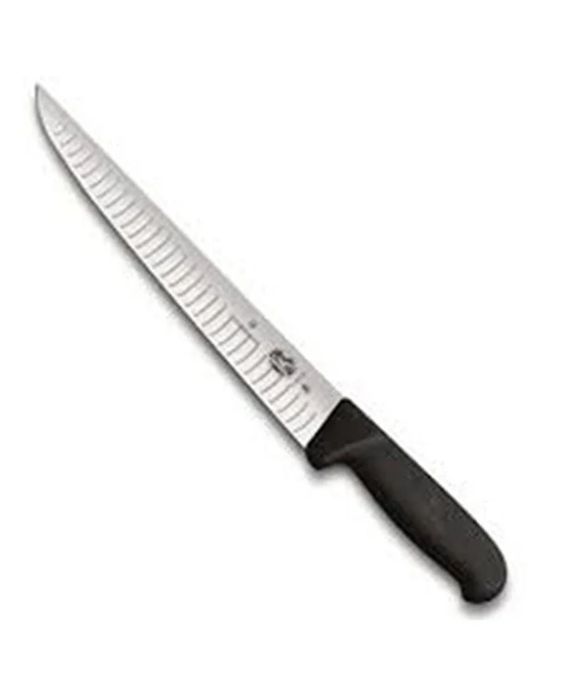 Victorinox Fibrox Stechmesser, Kullenschliff, Extra Scharfe Klinge, Rostfreier Stahl, Spülmaschineng