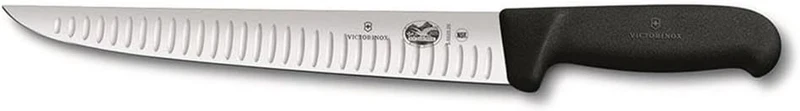 Victorinox Fibrox Stechmesser, Kullenschliff, Extra Scharfe Klinge, Rostfreier Stahl, Spülmaschineng
