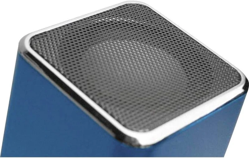 MusicMan MA Lautsprecher (MP3-Player, Soundstation & Radio, USB, Line-In) blau Blau ohne Display Sin