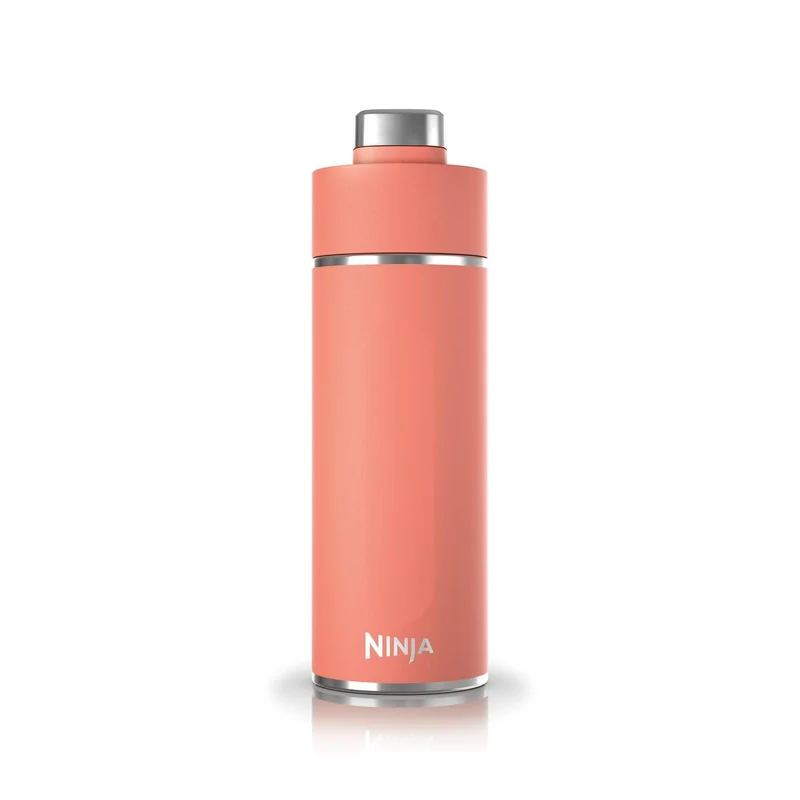 Ninja Thirsti Wasserflasche, Thermobecher to go, 700ml, auslaufsicherer Deckel, für kohlensäurehalti