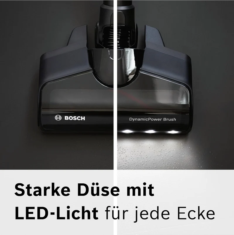 Bosch Akku-Staubsauger Unlimited 7 BCS711A, kabelloser Handstaubsauger, beutellos, Wechselakku, Knic