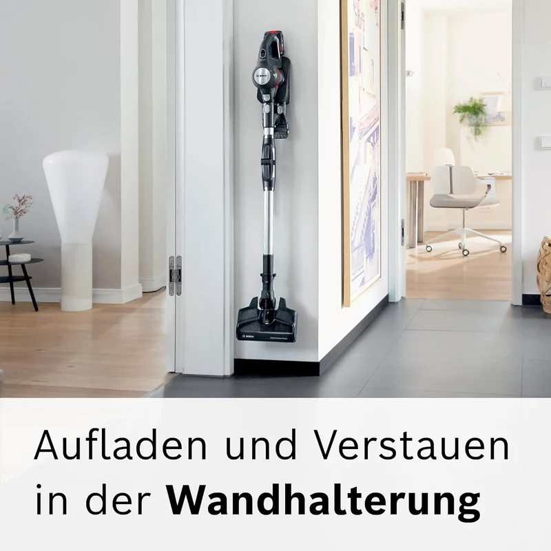 Bosch Akku-Staubsauger Unlimited 7 BCS711A, kabelloser Handstaubsauger, beutellos, Wechselakku, Knic