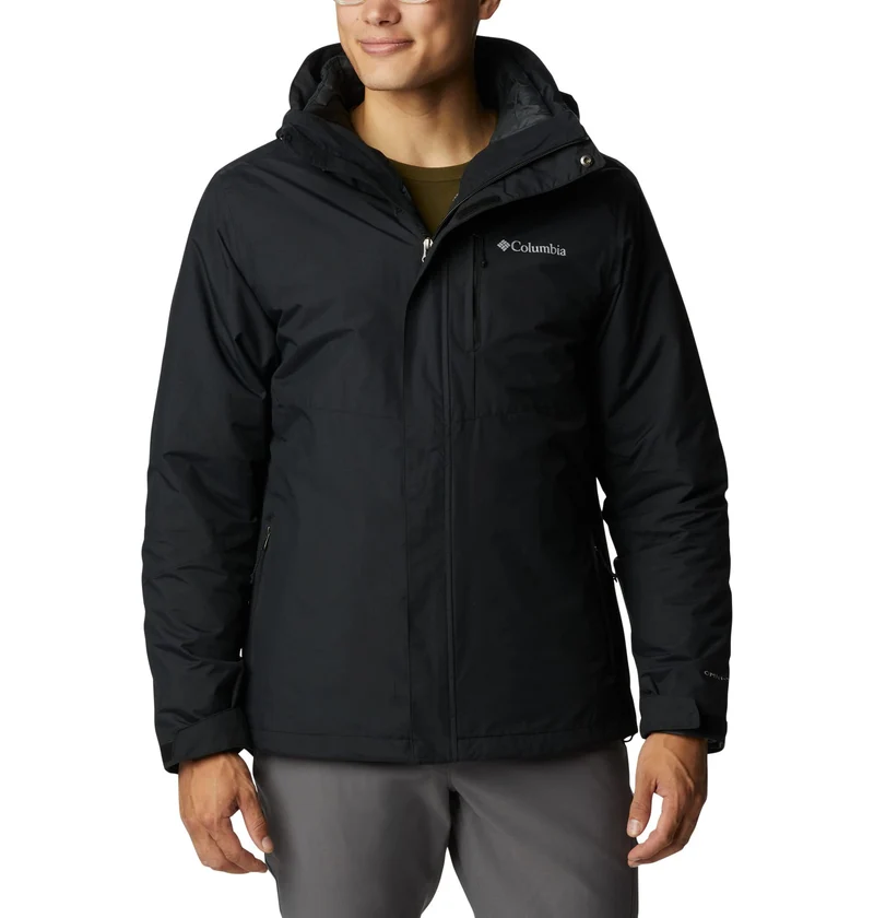 Columbia Herren 3 In 1 Jacke, Schwarz, L Element Blocker 2 Interchange Jacket S Schwarz, Element Blo