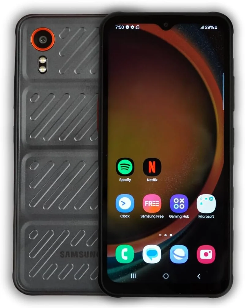 Samsung G556B Galaxy XCover7 5G 128 GB Enterprise (Black) ohne Simlock, ohne Branding