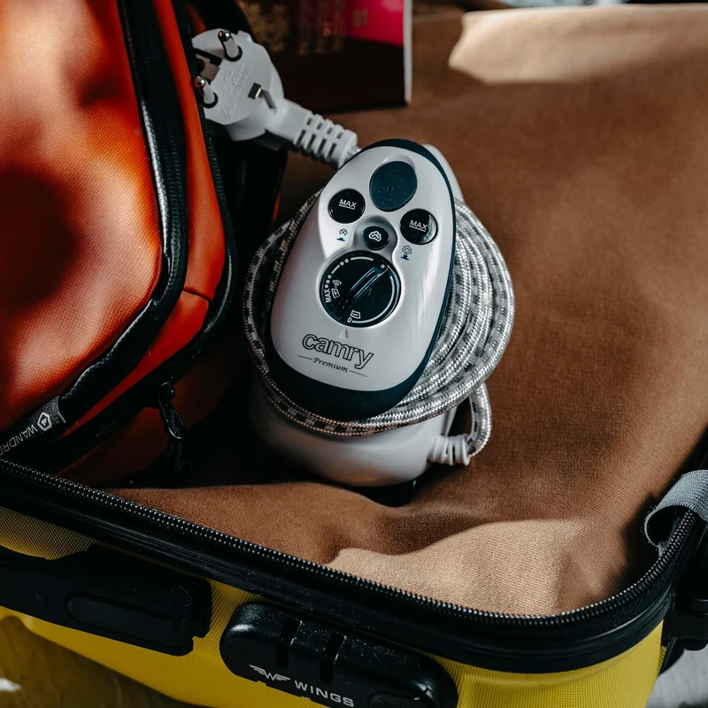 Camry Mini Bügeleisen 420W – Reisebügeleisen Mini mit Dampf und Trockenfunktion, Bügeleisen Klein mi
