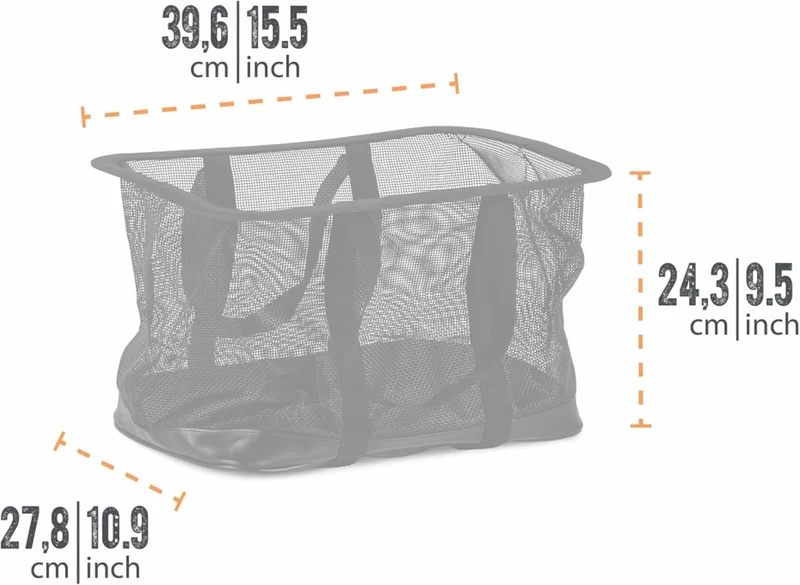 Petromax Netztaschen (22) | herausnehmbare Tasche mit Henkeln aus robustem Netzmaterial | leichtes A