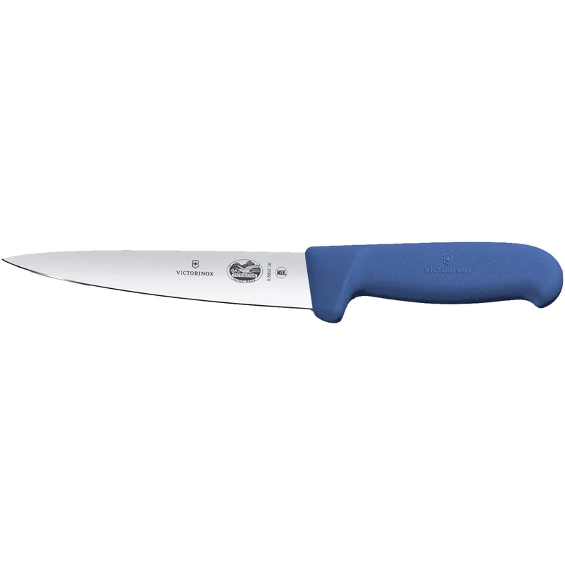 Victorinox, 5.5602.16, Fibrox, Stechmesser, Extra scharfe Klinge, mit geradem Schliff, robuster Kuns