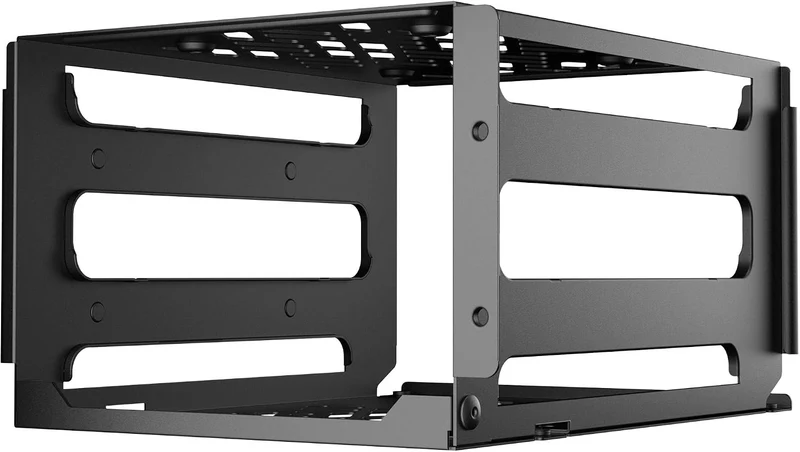Fractal Design Festplattenkäfig-Set, Typ B, Befestigung an verfügbaren HDD-Käfig, 120 mm Lüftersteck